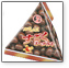 三角形袋装巧克力豆